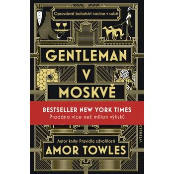Kniha Gentleman v Moskvě - Amor Towles