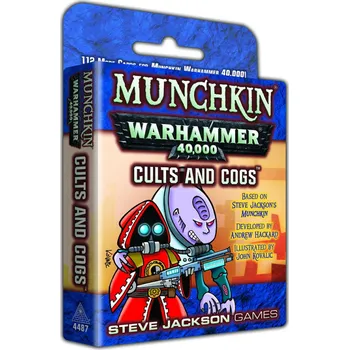 Desková hra Steve Jackson Games Munchkin Warhammer 40,000: Cults and Cogs