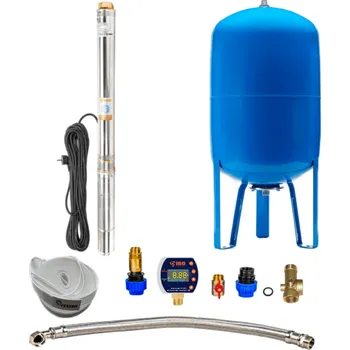 Domácí vodárna Domácí vodárna s ponorným čerpadlem IBO 3 - SDM24/200l - RTS s Digitálním tlakovým spínačem