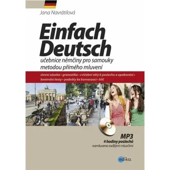 Kniha Einfach Deutsch - Jana Navrátilová