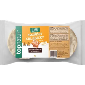 Kukuřičný chlebíček slaný karamel v jogurtové polevě 70g