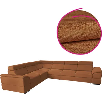 Sedací souprava Sedací souprava, terakota látka Majestic, SEGORIA LUX