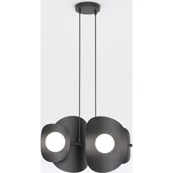 Emibig ELEMENTI 4 BLACK Závěsné/stropní svítidlo Černé G9 8W MAX LED Bílé