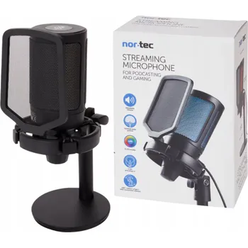 Mikrofon Nor-Tec s LED osvětlením