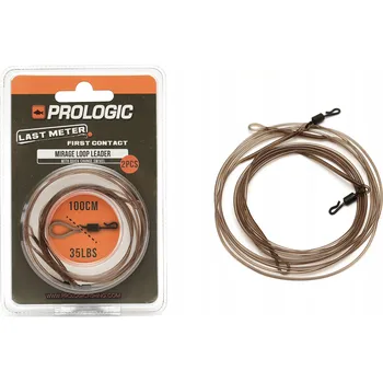 Olověná šňůra s obratlíkem Mirage 100cm 35lbs Prologic 2ks