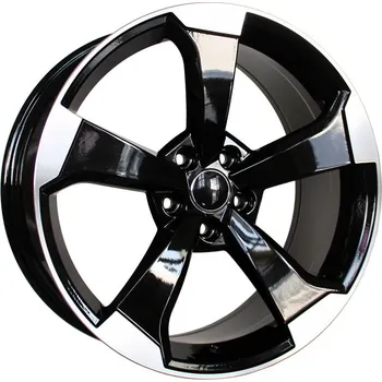 Alu kolo Alu kola Racing Line XE351, 19x8.5 5x112 ET43, černá + leštění vhodné pro Audi A4 B8 (2007-2015), Audi A6 Allroad C7 (2012-2018), Audi S4 B8 (2009-2016)