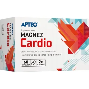 Hořčík + vitamín B6 kardio APTEO 60 kapslí