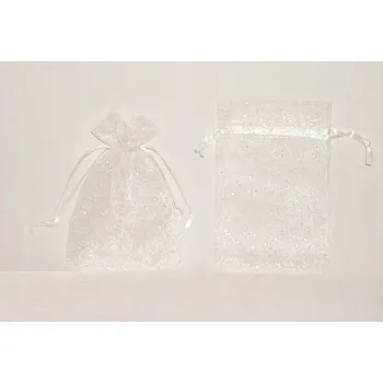Obraz Organzové sáčky se třpytkami 12x15cm/12 kusů