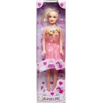 Panenka Panenka Amelia 26 cm v šatech – Módní panenka, různé vzory