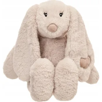 plyšák PLYŠOVÝ MAZLÍČEK PŘÍTULNÍČEK Pro Miminka Roztomilý KRÁLÍČEK k přitulení plyšák