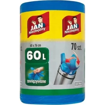 Pytle na odpadky Univerzální pytle na odpad Jan Niezbędny 60 l, 70 ks