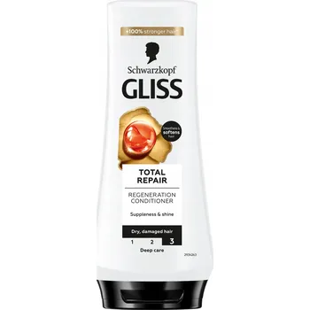 Gliss Total Repair Regenerační kondicionér pro suché a poškozené vlasy, 200 ml