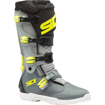 Moto obuv SIDI boty X POWER SC grey/fluo yellow - 40