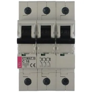 vypínač Jistič ETI Polam 400 V IP20 3P C16 A