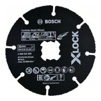 Řezný kotouč Řezný kotouč X-LOCK CARBIDE MULTI WHEEL 115*1*22.23 10 KS