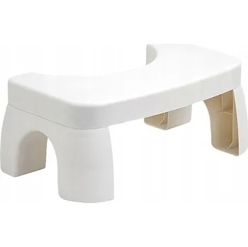 Nočník TOALETNÍ STUPÍNEK PLOŠINA DO KOUPELNY BÍLÝ