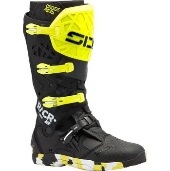 Moto obuv SIDI boty CROSSAIR X Antonio Cairoli black/neon yellow - 43