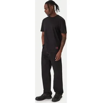 HUGO T-Shirt Danoto 50553144 Černá Regular Fit XS