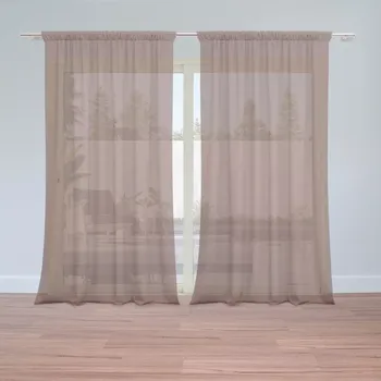 Záclona Sablio Záclony Kaštanová: 2ks 150x250cm