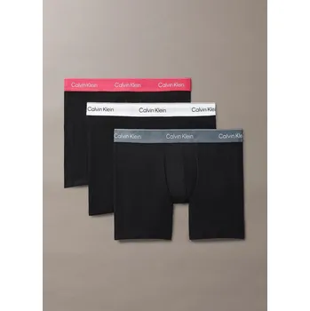 Pánské boxerky Calvin Klein NB4394 3VO 3PACK L Černá
