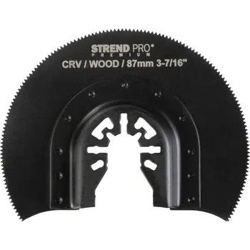Pilový kotouč Nástroj Strend Pro RS-W007 pilový list - půlkruh 87 mm, na multibrusku, Cr-V, HCS
