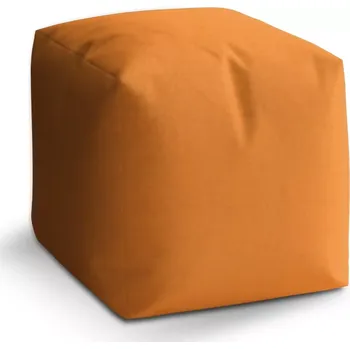 Taburet Sablio Taburet Cube Mandarinková: 40x40x40 cm