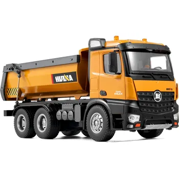 RC model auta Vevor Dálkově ovládaný sklápěcí model 1:14 10 kanálů 2× nabíjecí baterie