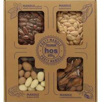 Sušená potravina Párty mandle 600g HOS (dárkové balení)
