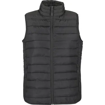 Dámská vesta Sol's Dámská zateplená prošívaná vesta Stream Bodywarmer se stojáčkem Barva: šedá uhlová, Velikost: XL L04021