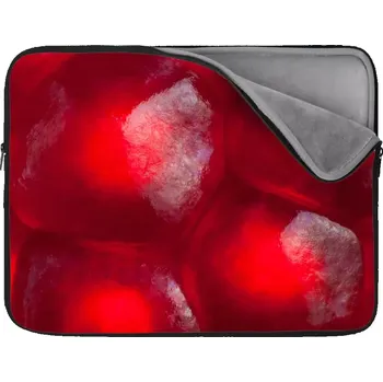 pouzdro na notebook Sablio Obal na notebook Granátové jablko - 17"