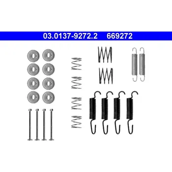 Přislušenství brzdového systému ATE Sada prislusenstvi, parkovaci brzdove celisti 03.0137-9272.2 ATE 03.0137-9272.2
