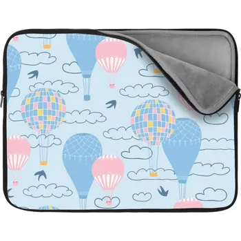 pouzdro na notebook Sablio Obal na notebook Horkovzdušné barevné balóny - 13"