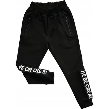 Gamet tepláky černé barvy, velikost 164