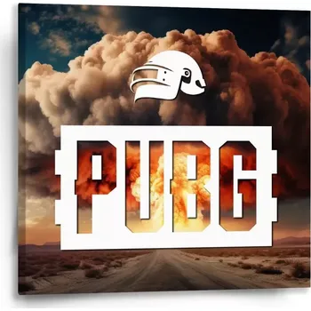 Obraz Sablio Obraz PUBG Exploze 1 - 50x50 cm