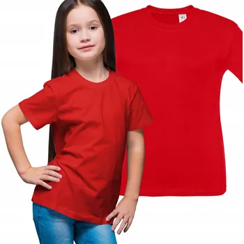 Chlapecké tričko TH Clothes dětské tričko červené bavlna velikost 104