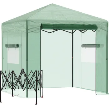 Fóliovník Polyesterový fóliovník, 238 x 178 x 240 cm | zelený