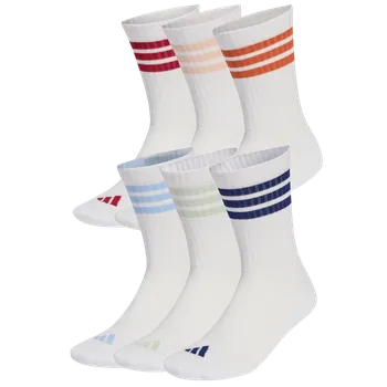 Dámské ponožky Ponožky adidas 3 Stripes Crew 6 Pack ke5493 Velikost S
