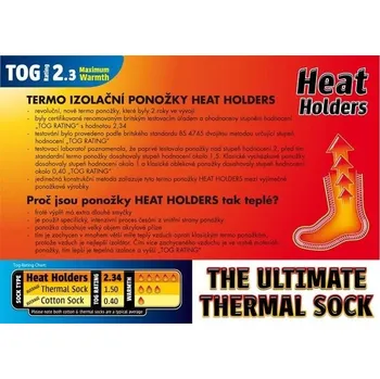 Dámské ponožky HEAT HOLDERS ponožky ORIGINAL dámské NIA BSLHH5011 37-42 Mix barev