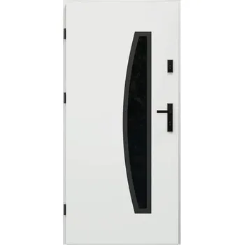 Vchodové dveře Vchodové dveře Spindel S68 bílé 90 L otevírání dovnitř