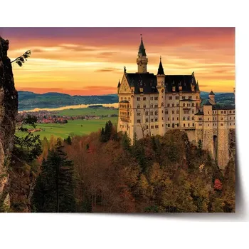 Plakát Sablio Plakát Hrad - 60x40 cm