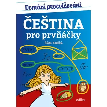 Kniha Domácí procvičování - čeština pro prvňáčky - Barbora Krátká