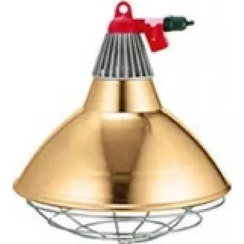 Infrazářič Interheat se širokým kloboukem, úsporný režim, kabel 2,5 m