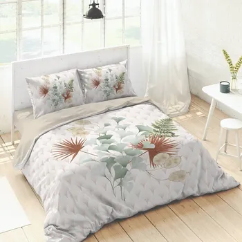 Povlečení Blancheporte Povlečení s potiskem květin Eve, bavlna Velikost: povlak na přikrývku 140x200 cm