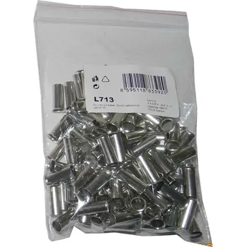 Síťový kabel Dutinka pro kabel 16mm2 celokovová (EN16-15), balení 100ks