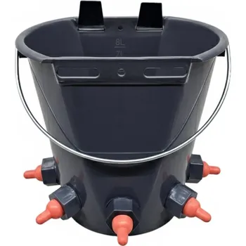 Gaun Krmné vědro pro jehňata a kůzlata 5 dudlíků, 8 l