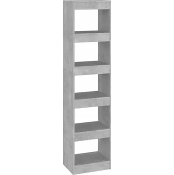 Knihovna Regál VidaXL 30 x 166 x 40 cm betonový vzhled