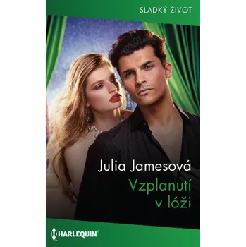 Kniha Vzplanutí v lóži - Julia Jamesová
