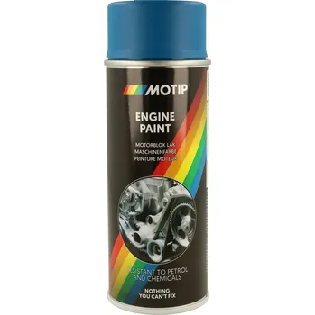 Barva ve spreji MOTIP Barva na motory modrá ve spreji 400ml 04094 MOTIP 04094