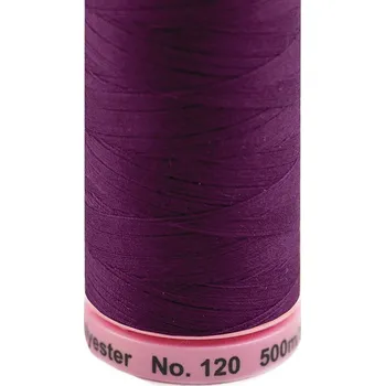 Nit Polyesterové nitě návin 500 m Aspo Amann, střední, 0578 Bright Violet