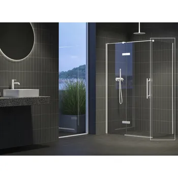 RAVAK Sprchová stěna Ravak Cool! COPS 100 pevná, bílá mat, X9VVA0E00Z1 X9VVA0E00Z1